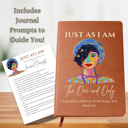 Just as I Am, Self Love Reflection Journal