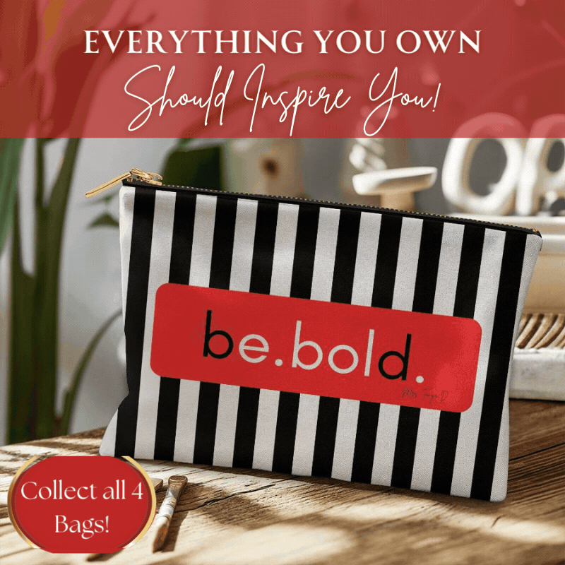 Be Brave, Carry All, Large Makeup Bag