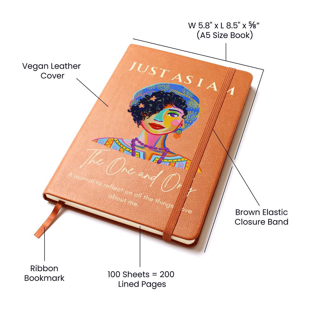 Just as I Am, Self Love Reflection Journal