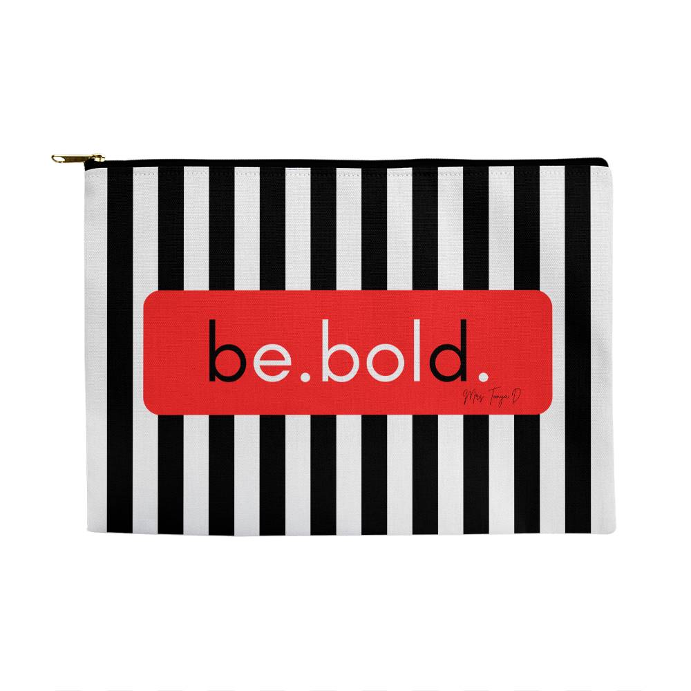 Be Bold, Carry All Large Makeup Bag