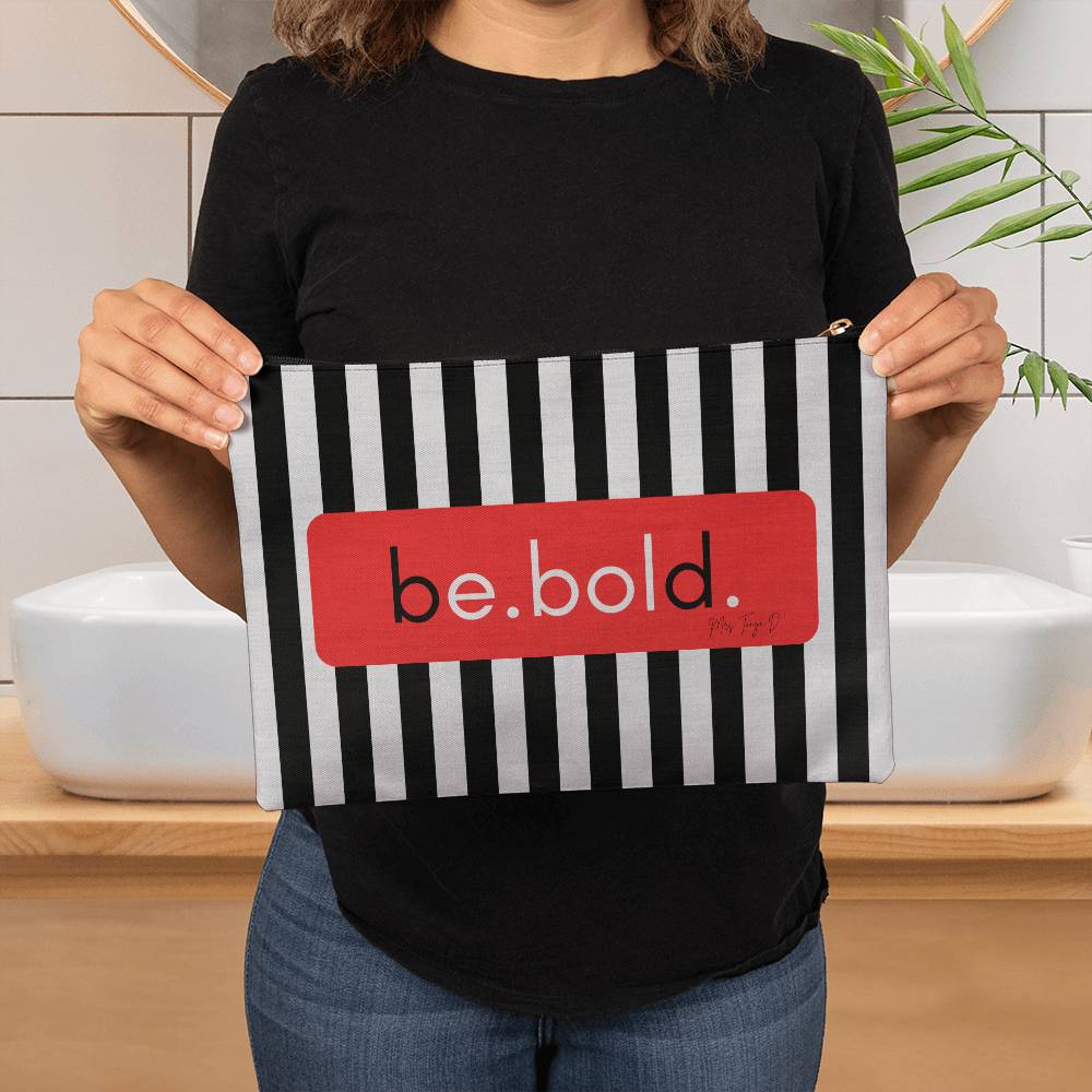 Be Bold, Carry All Large Makeup Bag